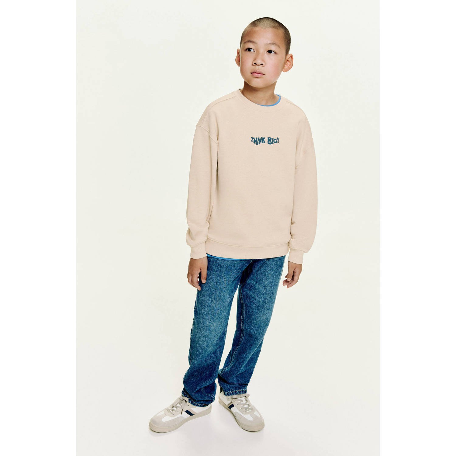 Mango Kids sweater beige
