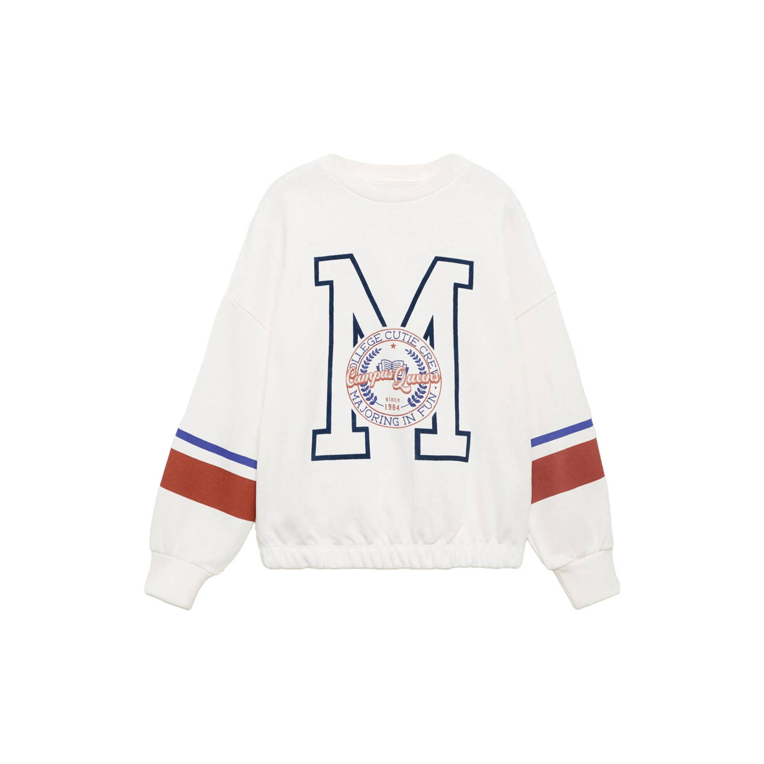 Mango Kids sweater ecru
