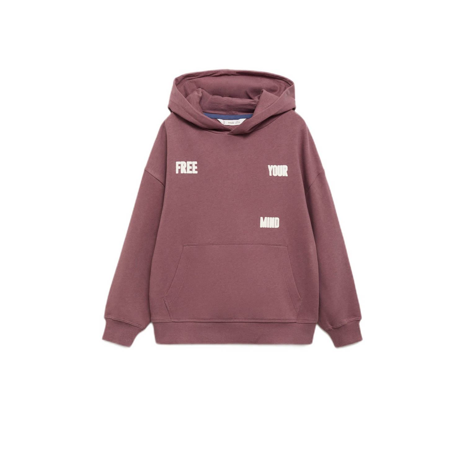 Mango Kids hoodie donkerrood