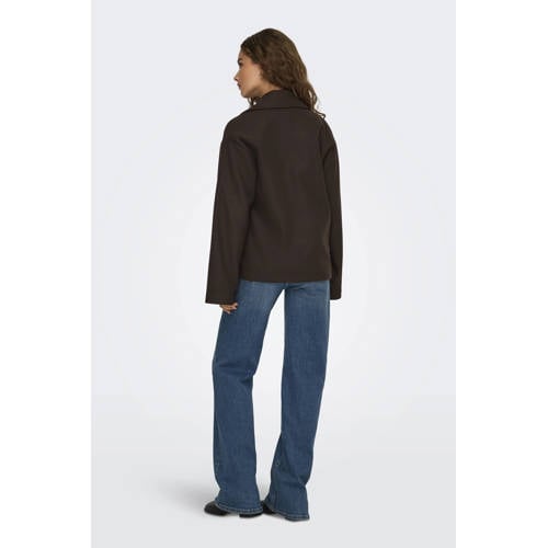 ONLY trenchcoat zwart afbeelding