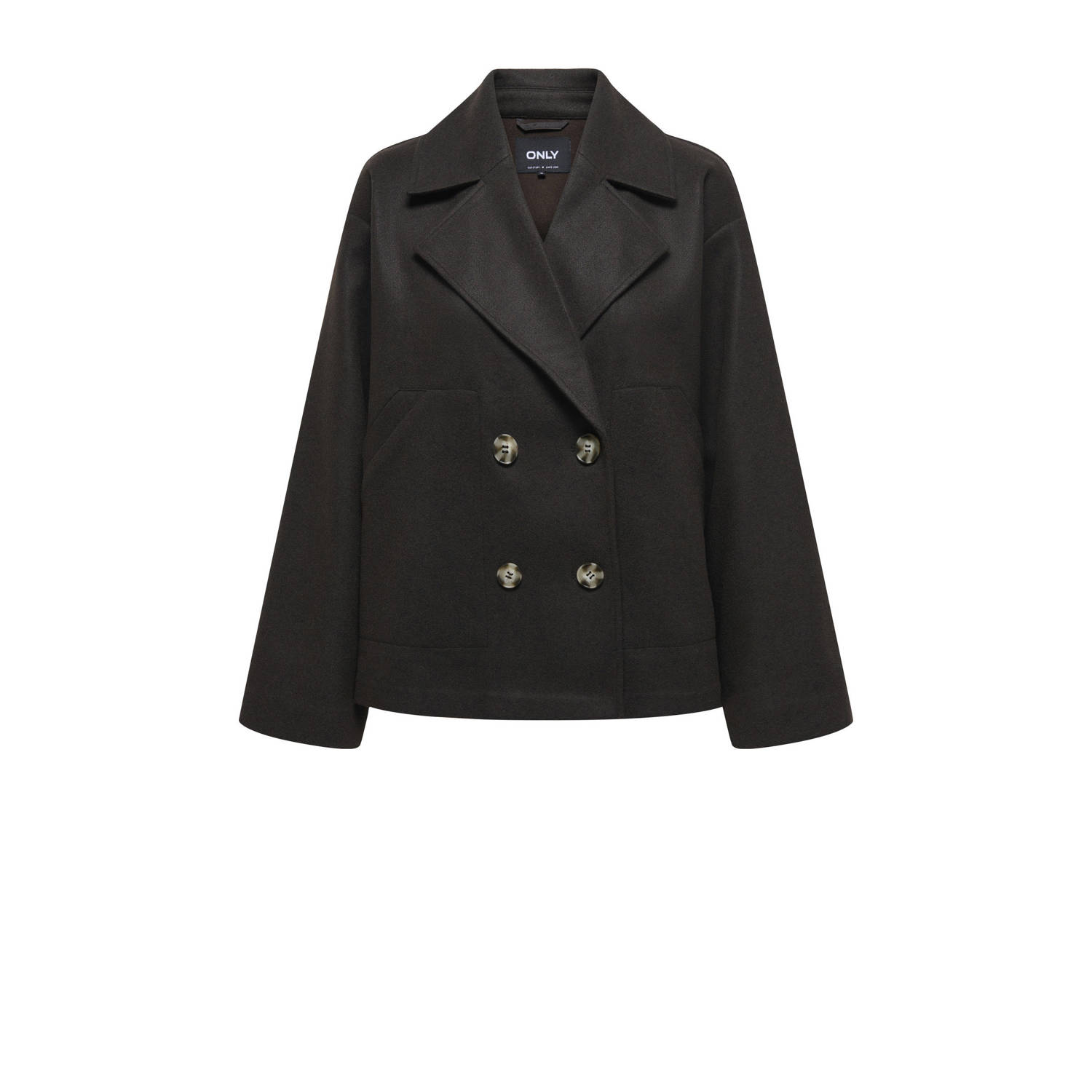 ONLY trenchcoat zwart