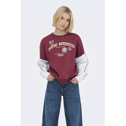 ONLY sweater rood afbeelding