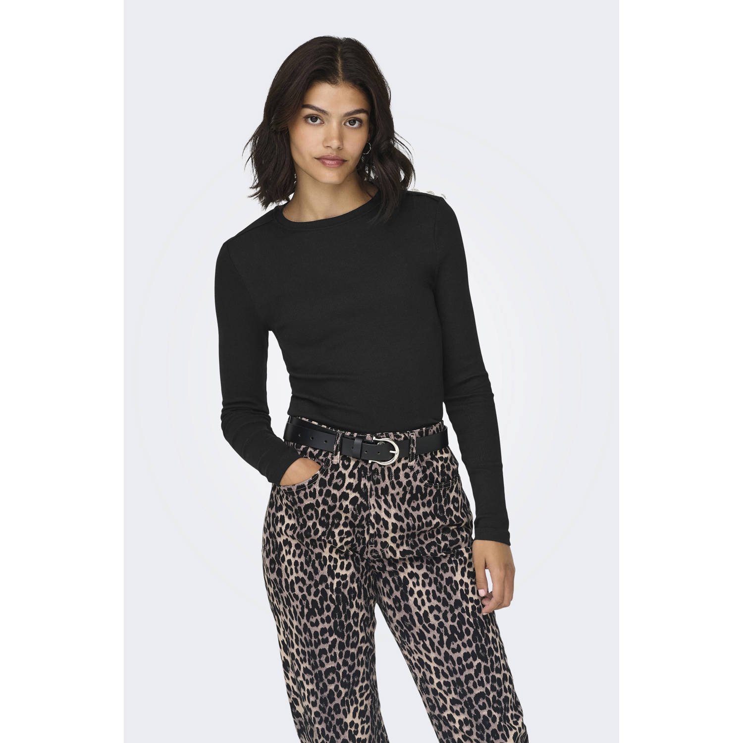 ONLY longsleeve zwart