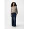 OBJECT cardigan beige gebreid