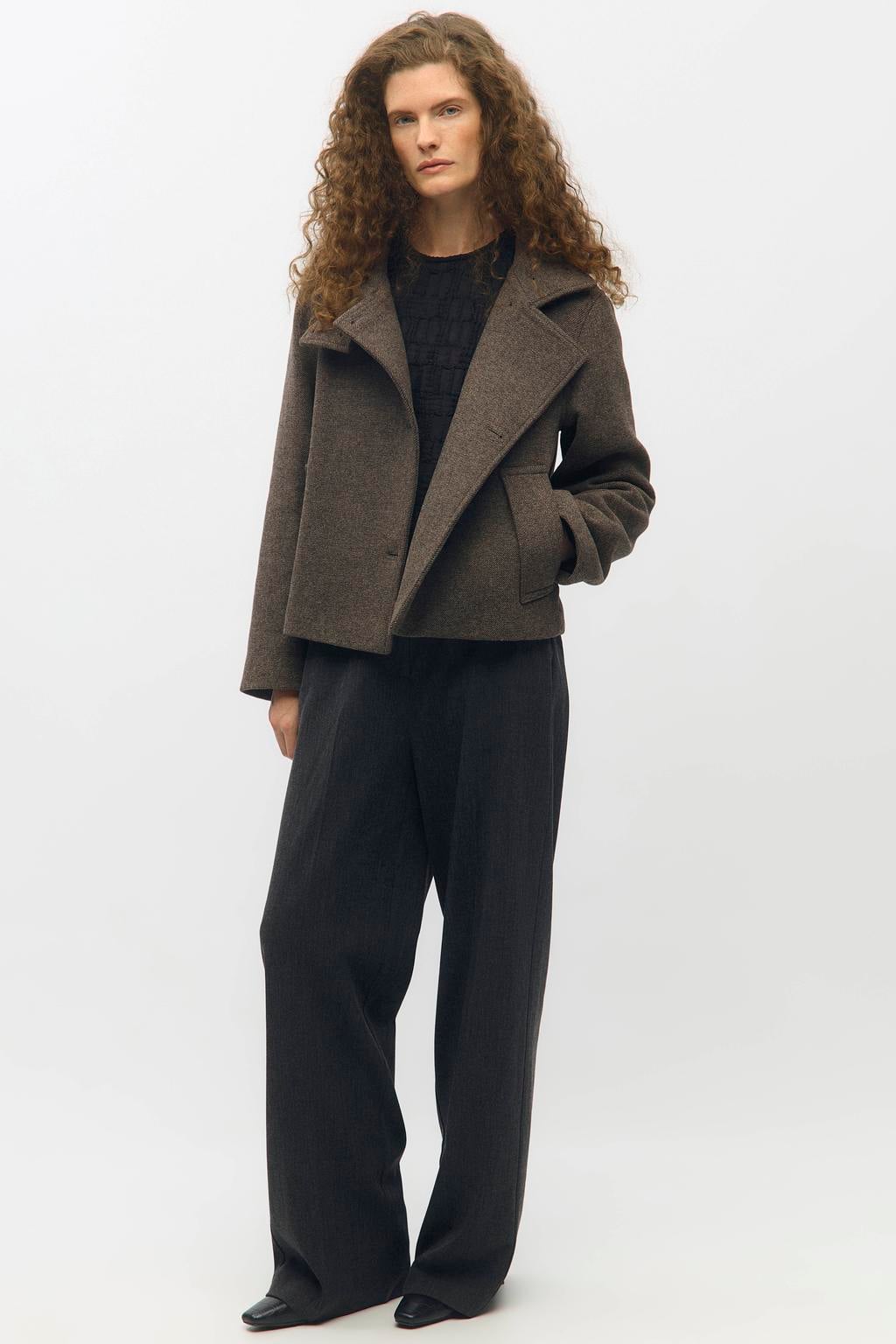 OBJECT winterjas bruin