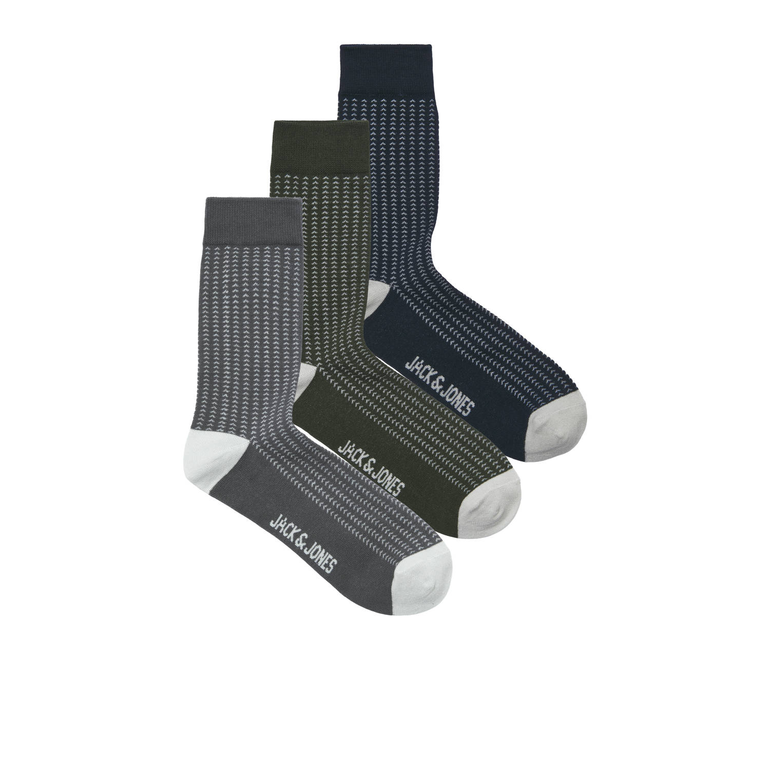 JACK & JONES sokken JACBOB set van 3 multi