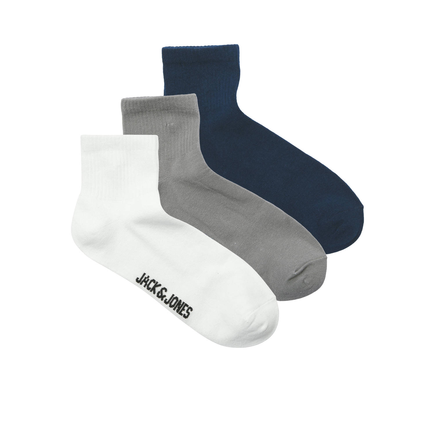 JACK & JONES sneakersokken JACNICK set van 3 multi