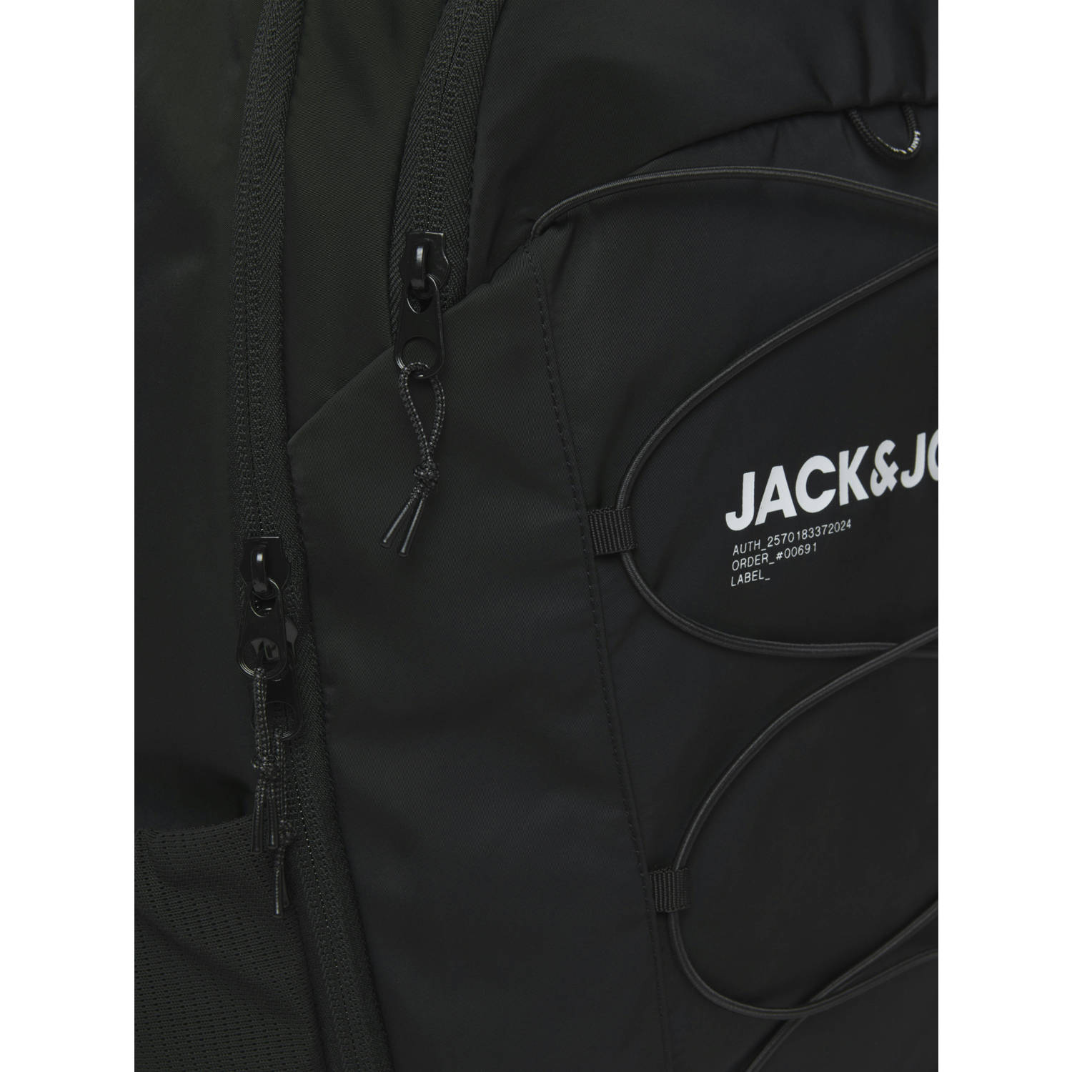 JACK & JONES rugzak JACZITRUS zwart