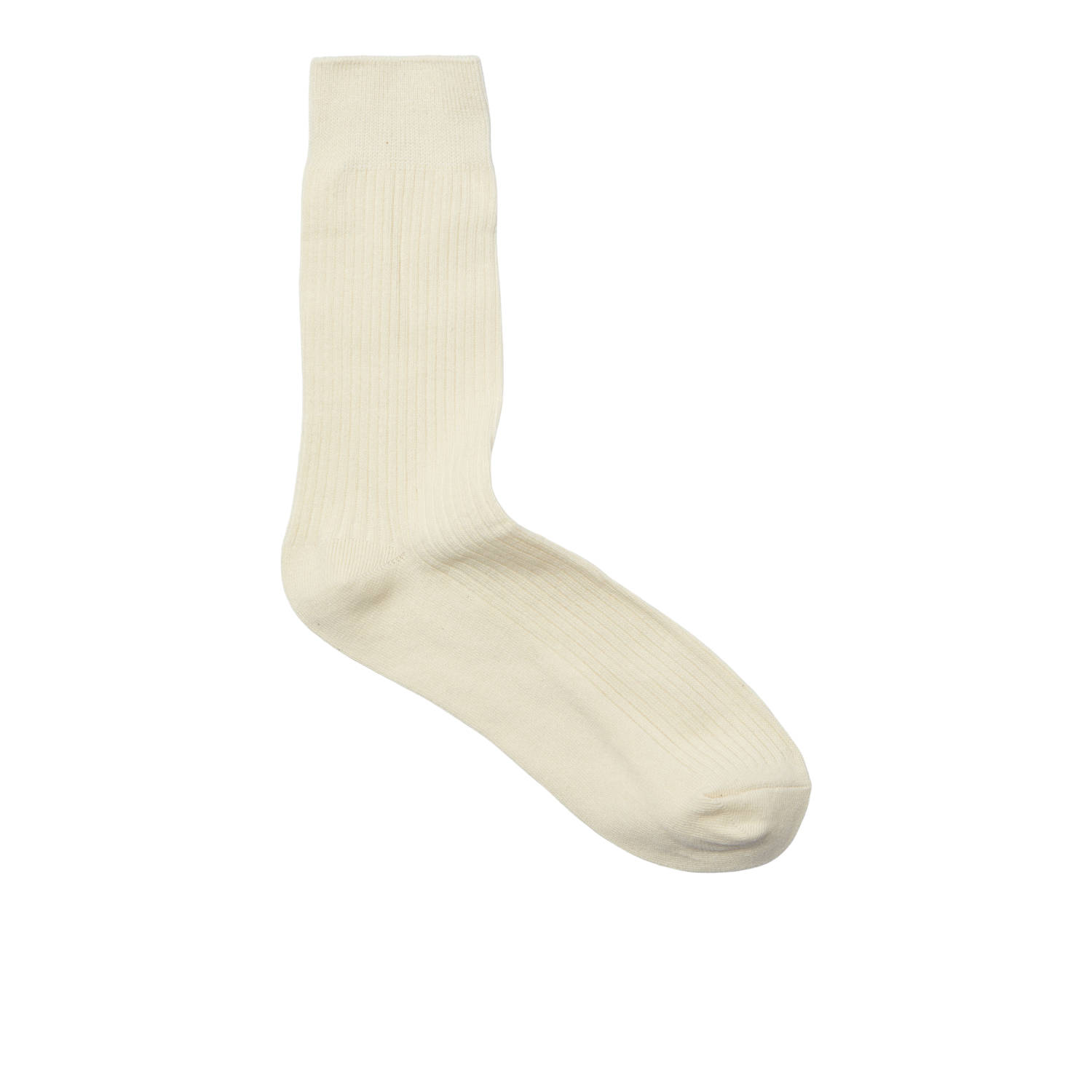JACK & JONES sokken JAC PREMIUM set van 2 ecru zwart