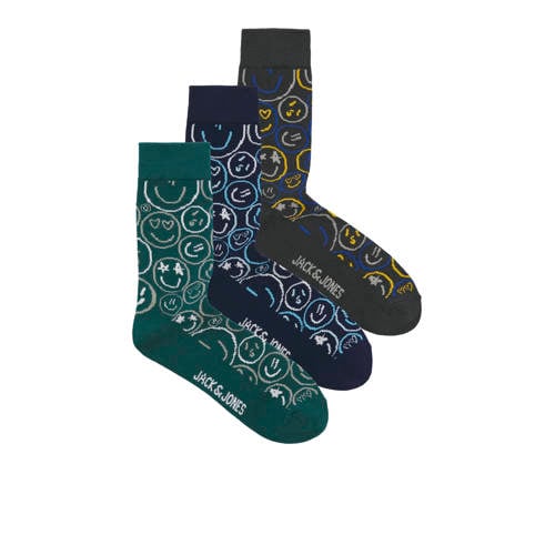 JACK & JONES sokken JACSILAS - set van 3 multi afbeelding