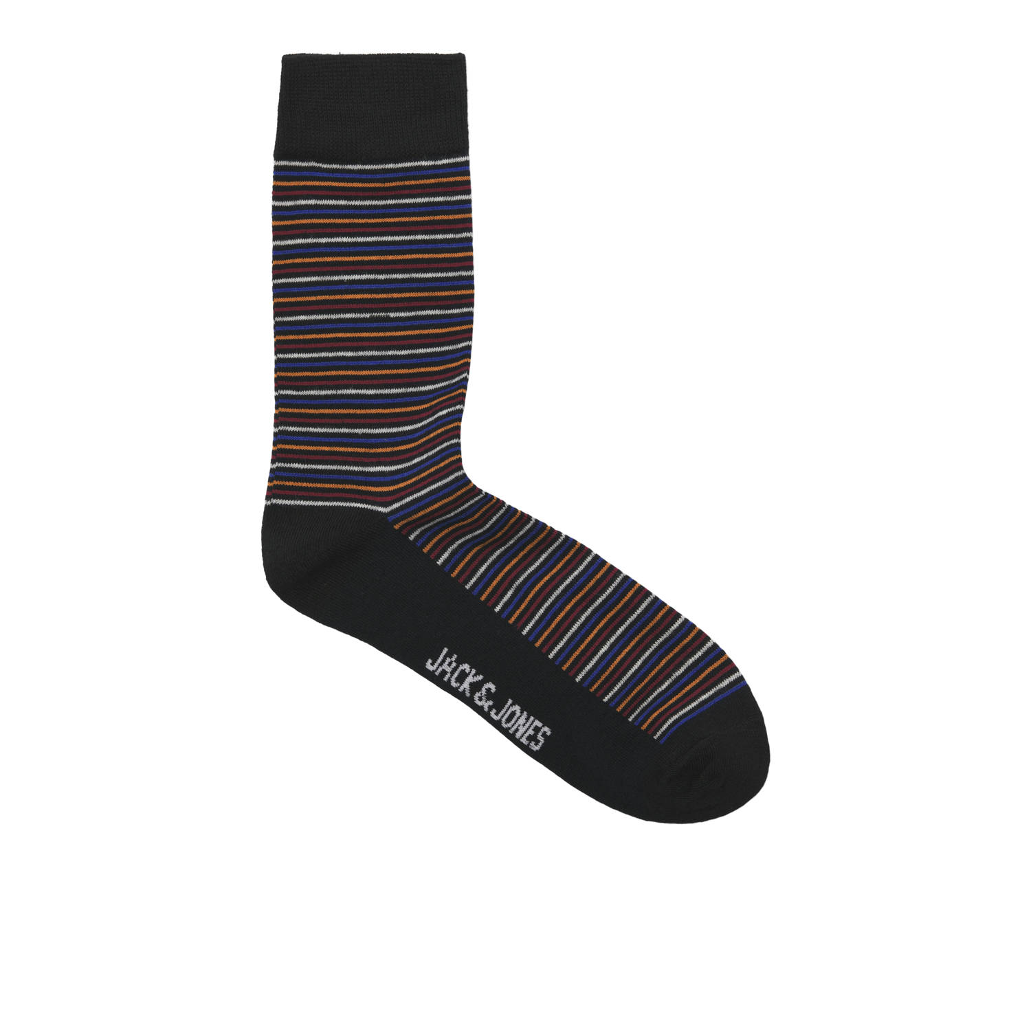 JACK & JONES gestreepte sokken JACATLAS set van 3 multi