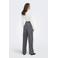ONLY high waist wide leg jeans grey denim