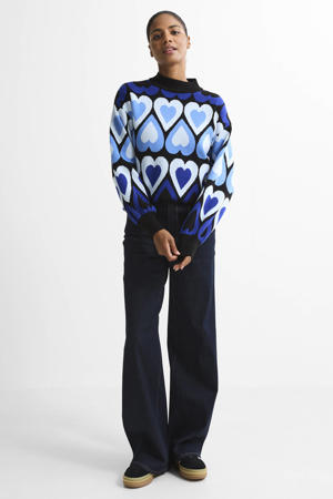 high waist wide leg jeans