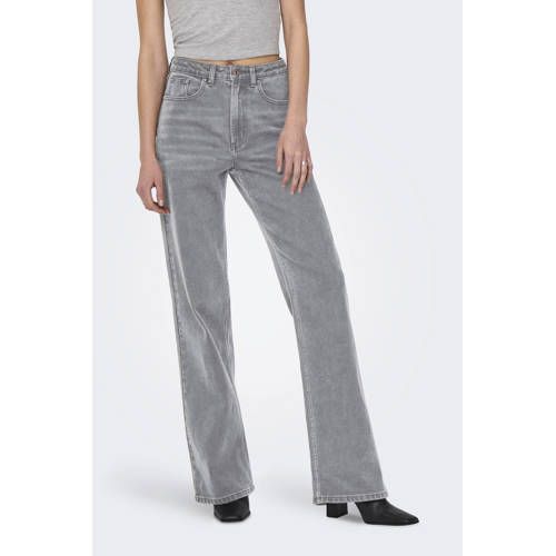 ONLY high waist wide leg jeans afbeelding