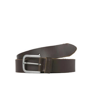 leren riem JACPIMP donkerbruin