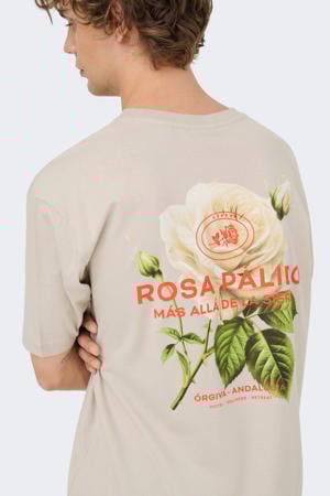 relaxed T-shirt beige