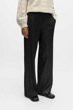 OBJLISA wide leg regular waist pantalon