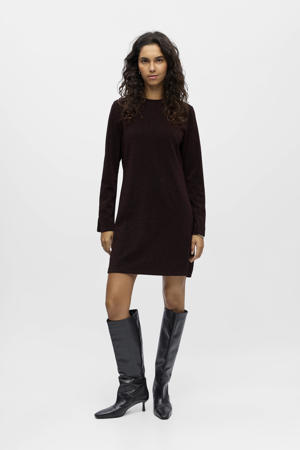 korte glitter jurk brons