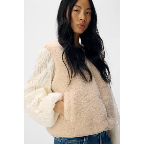 OBJECT gilet beige afbeelding
