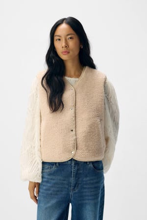 gilet beige