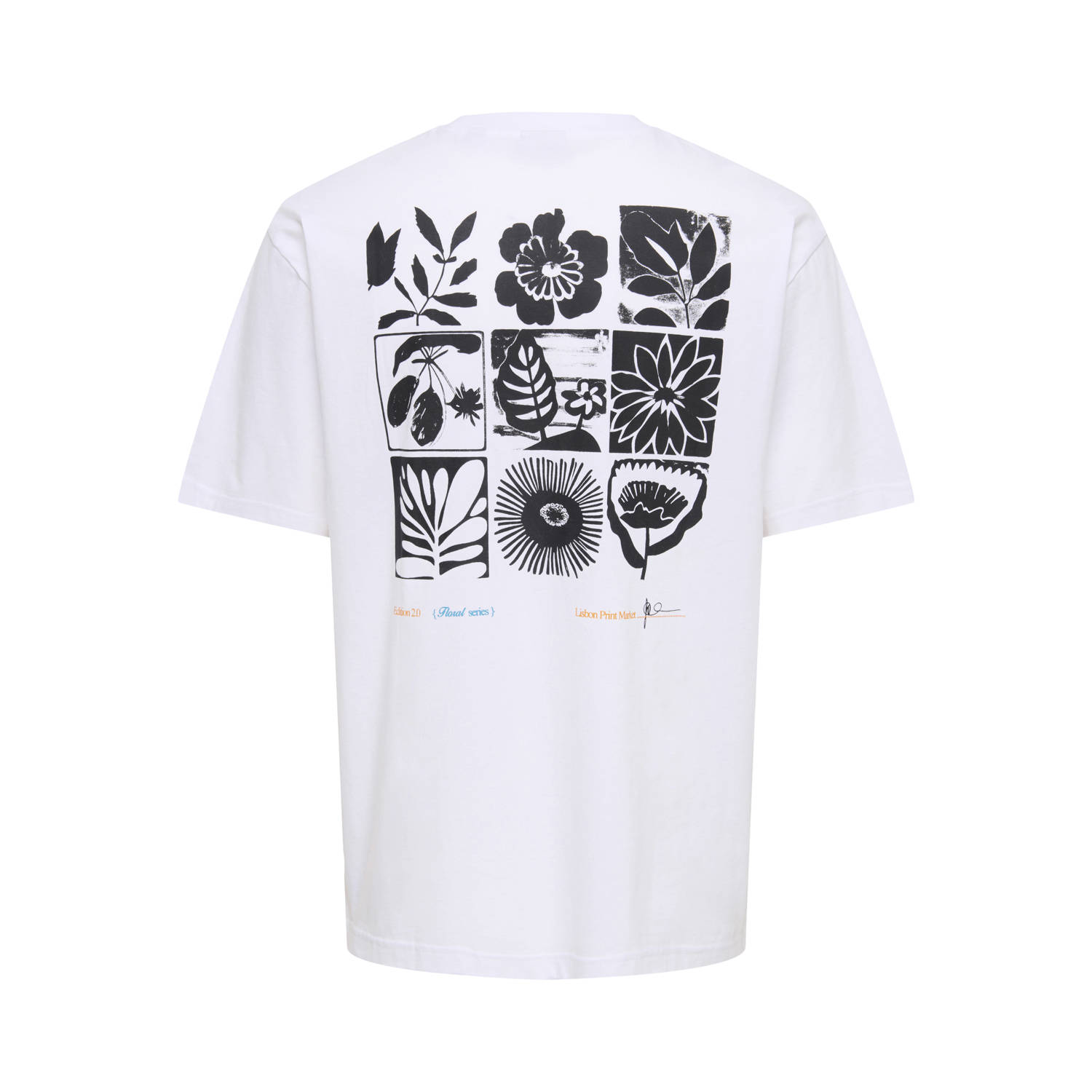 ONLY & SONS relaxed T-shirt wit