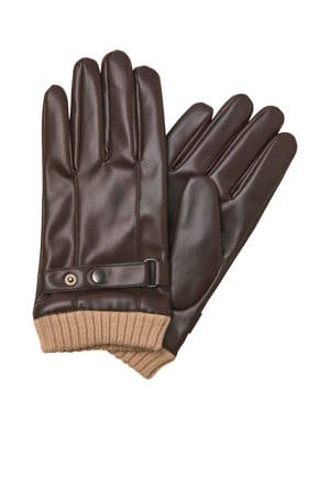 handschoenen JACALASKA donkerbruin