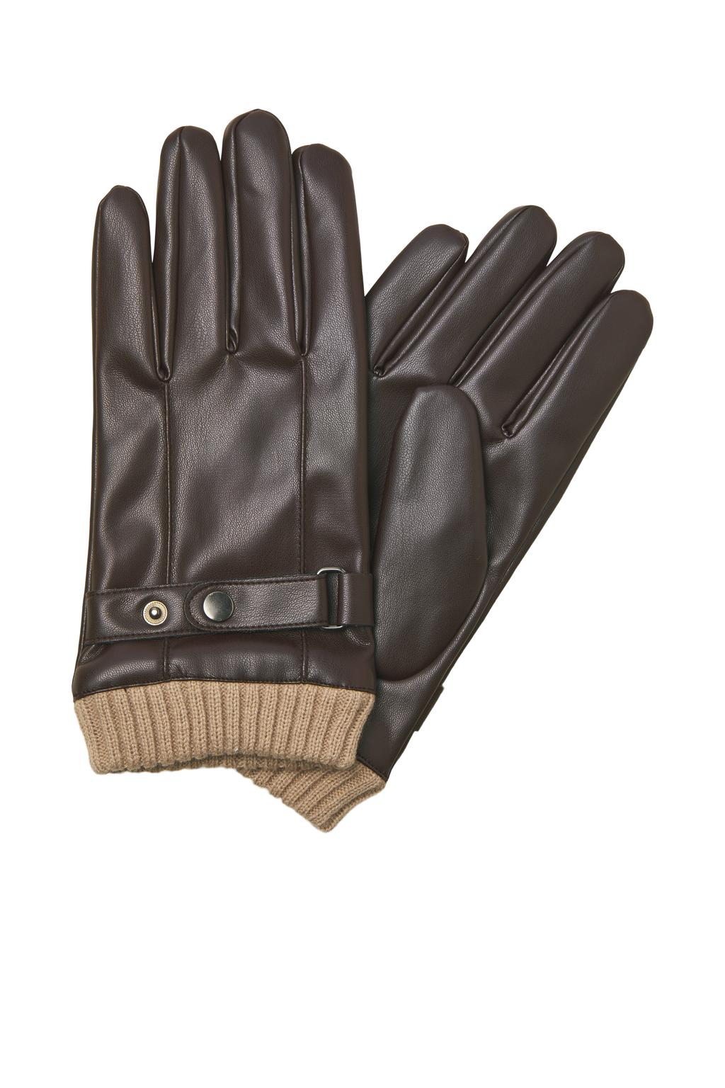 JACK & JONES handschoenen JACALASKA donkerbruin