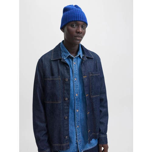 JACK & JONES muts JACATLAS blauw afbeelding