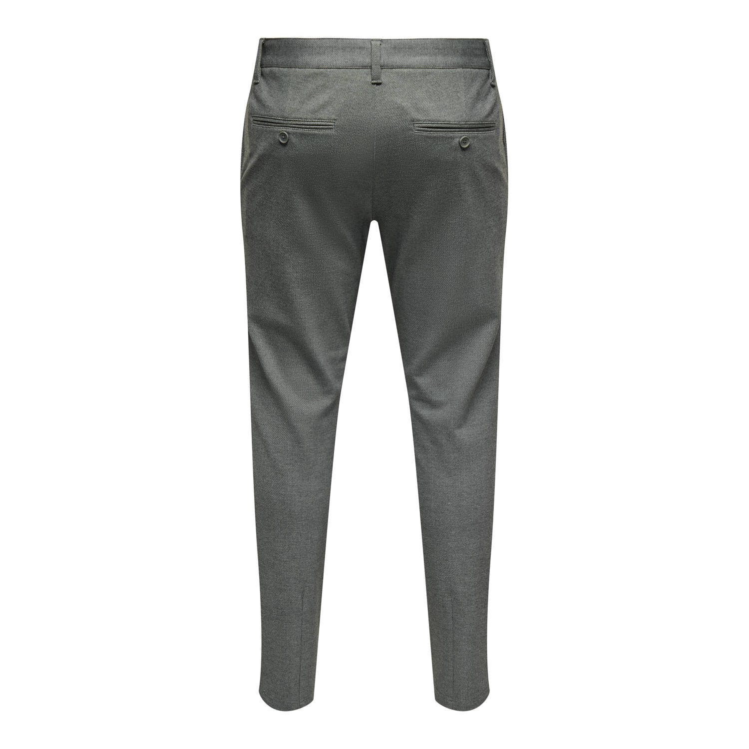 ONLY & SONS slim chino grijsgroen