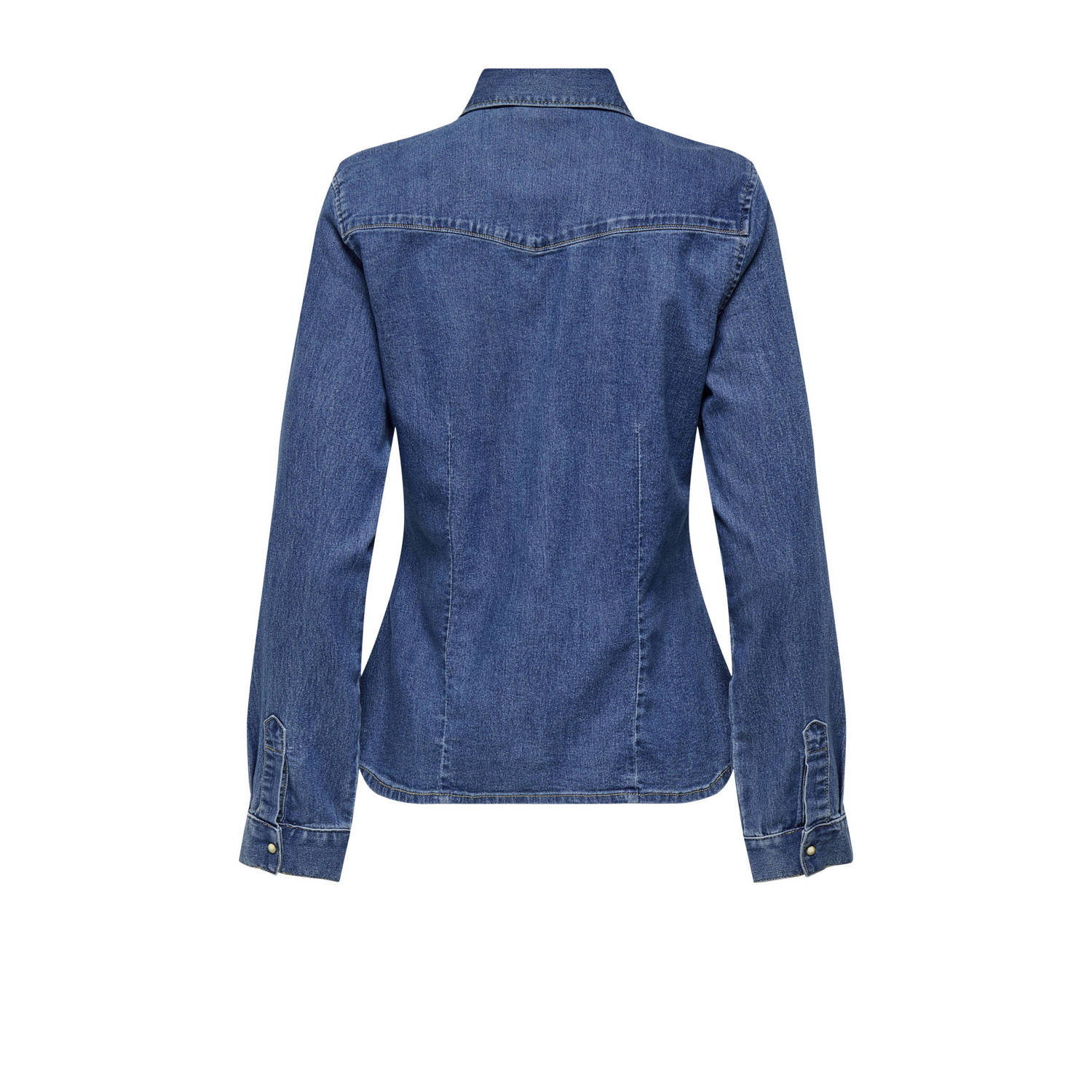 ONLY blouse medium blue denim