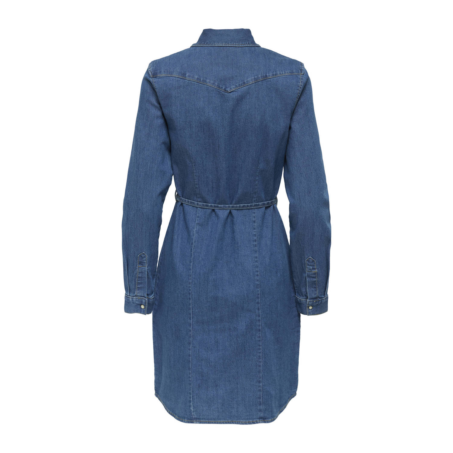 ONLY denim blousejurk medium blue denim