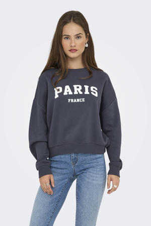 sweater grijs/wit
