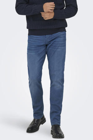 ONSWEFT regular fit jeans dark medium blue denim