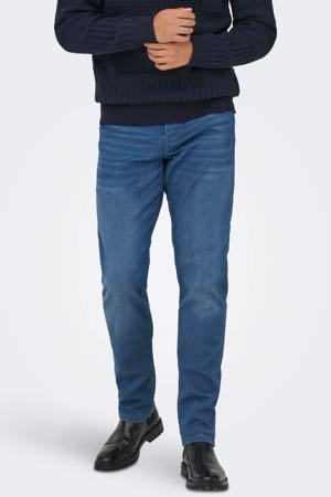 ONSWEFT regular fit jeans dark medium blue denim