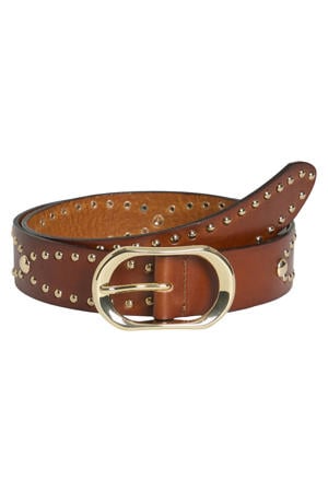 leren riem VIBETSA cognac