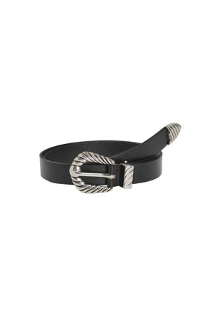 leren riem VICRAYA zwart