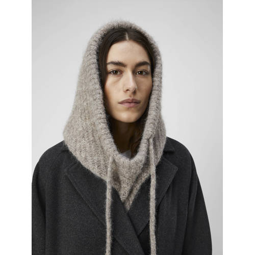 OBJECT balaclava OBJMILU beige afbeelding