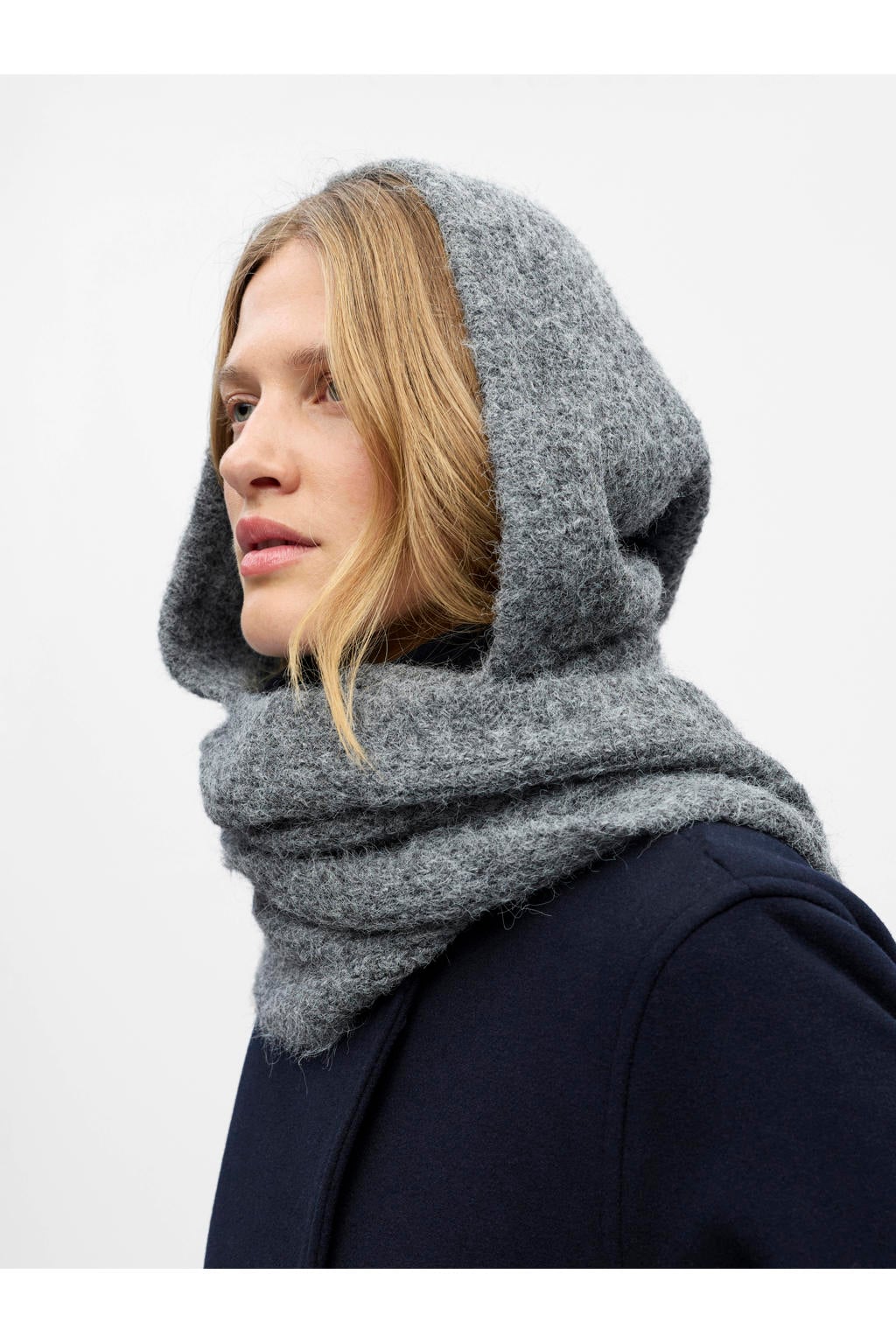 OBJECT balaclava OBJMILU grijs
