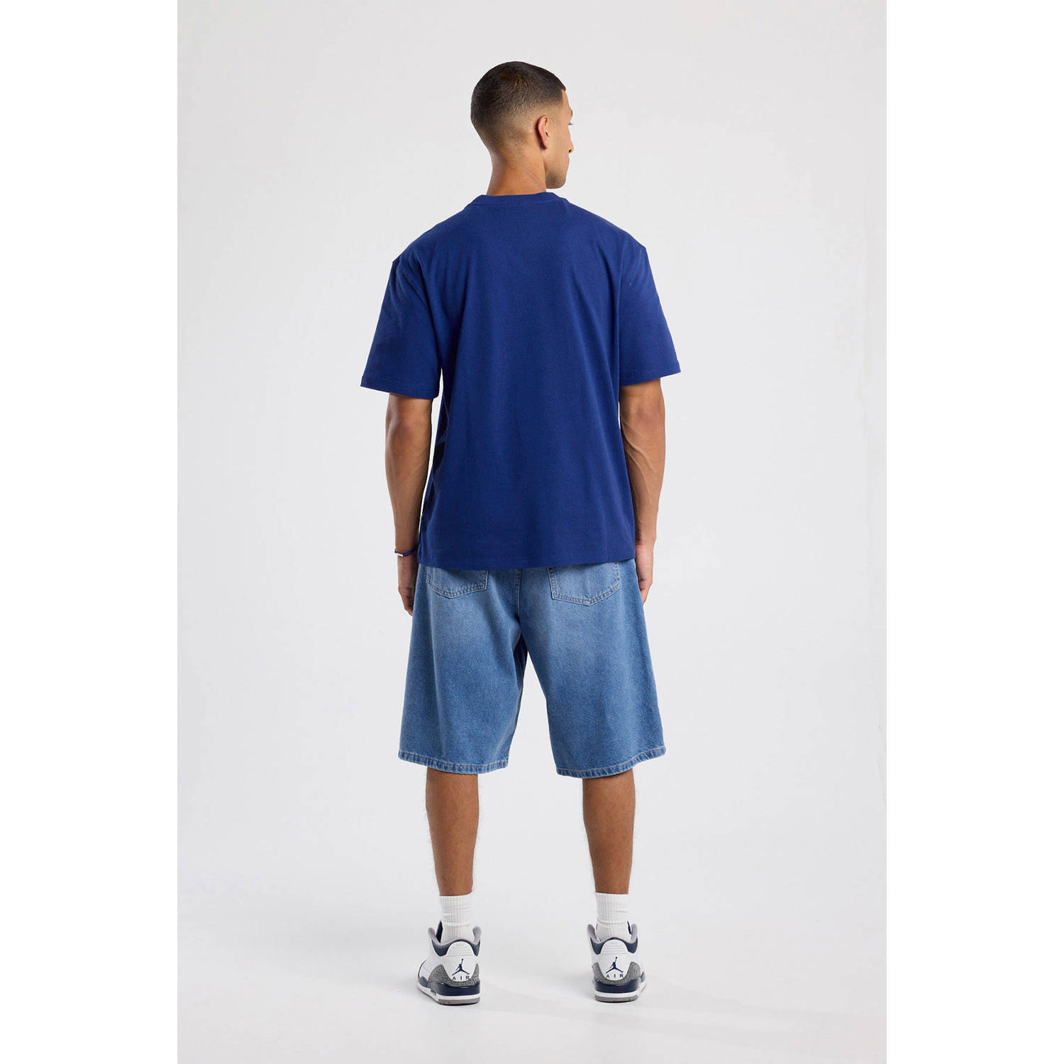 America Today regular T-shirt blauw