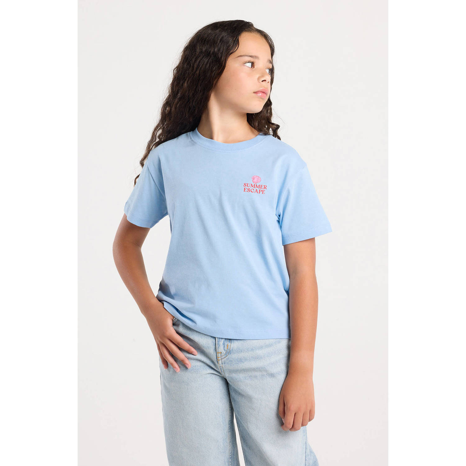America Today T-shirt blauw
