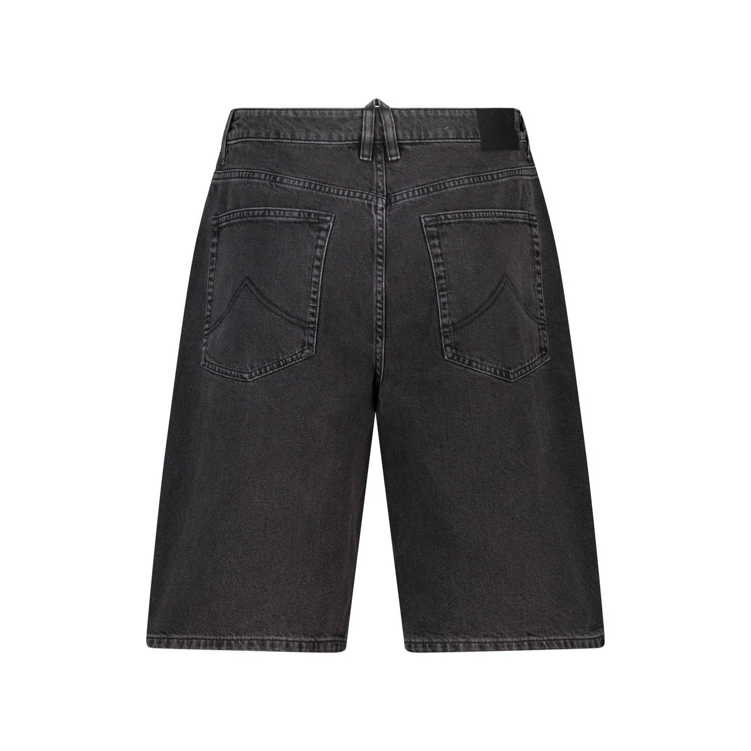 America Today denim regular short zwart