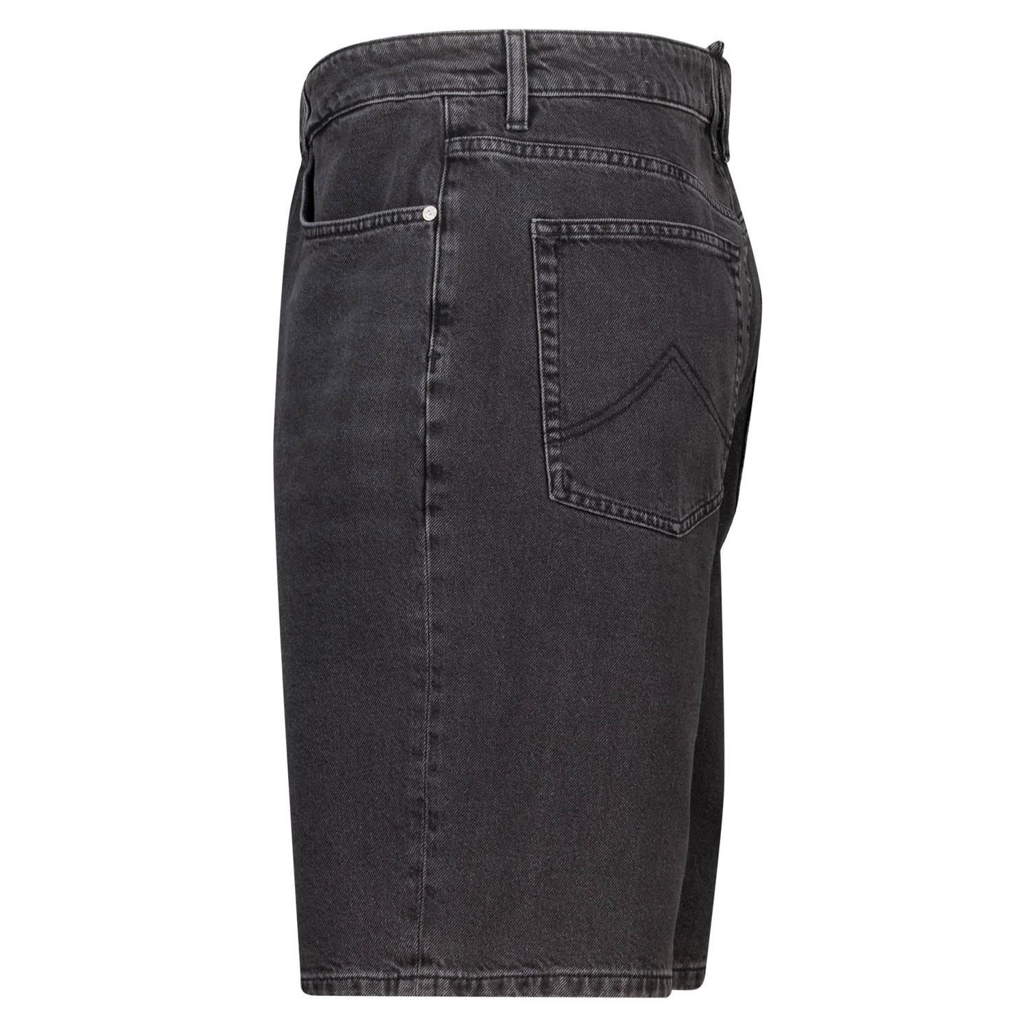 America Today denim regular short zwart