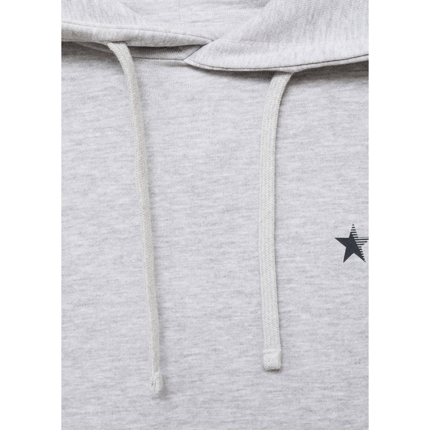 MANGO TEEN hoodie grijs melange