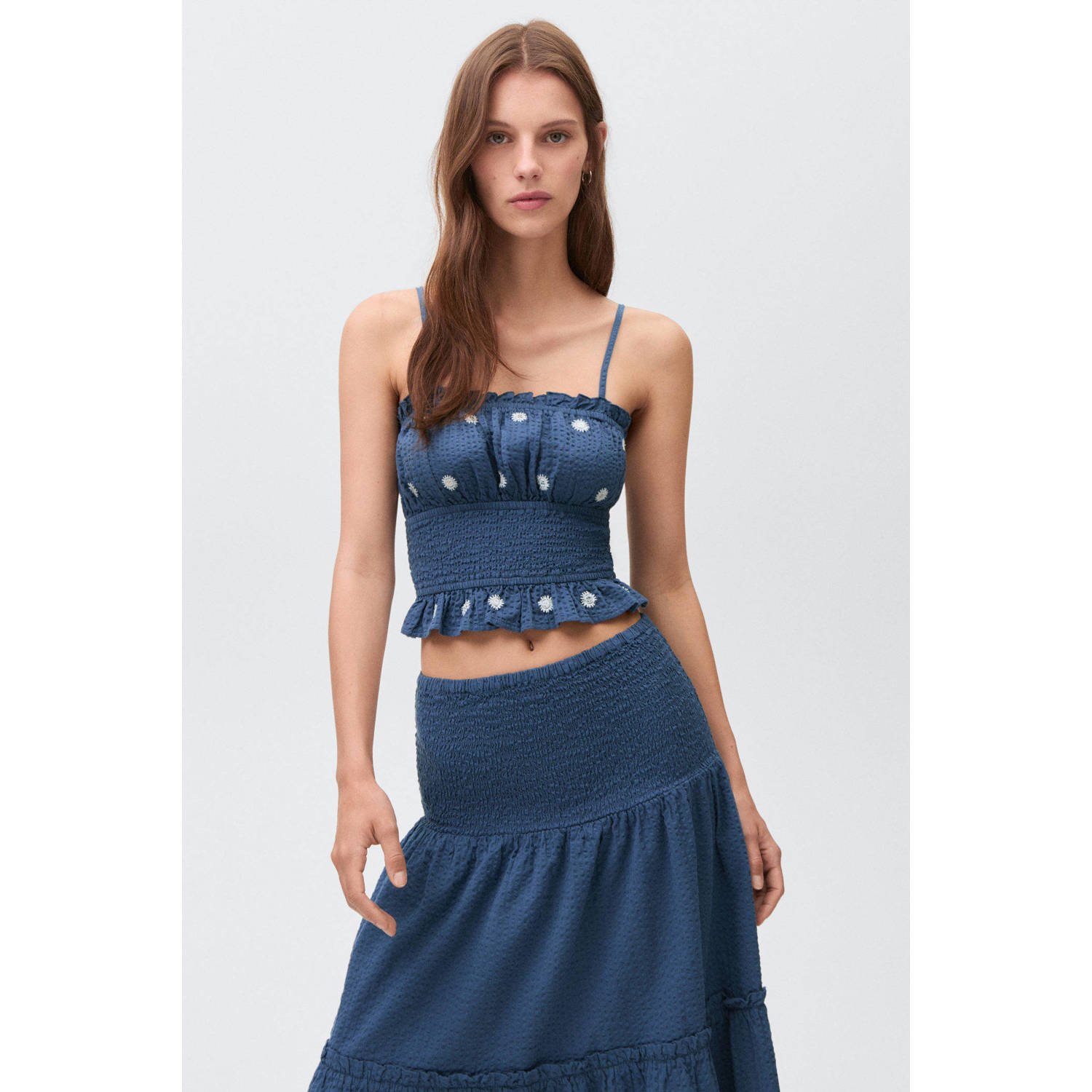 MANGO TEEN cropped top marine