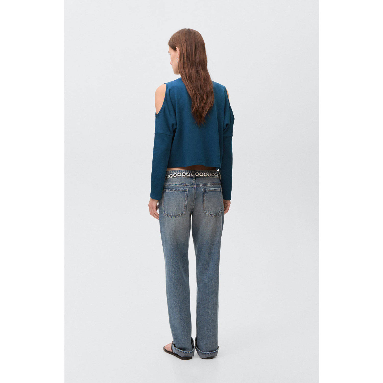 MANGO TEEN sweater donkerblauw