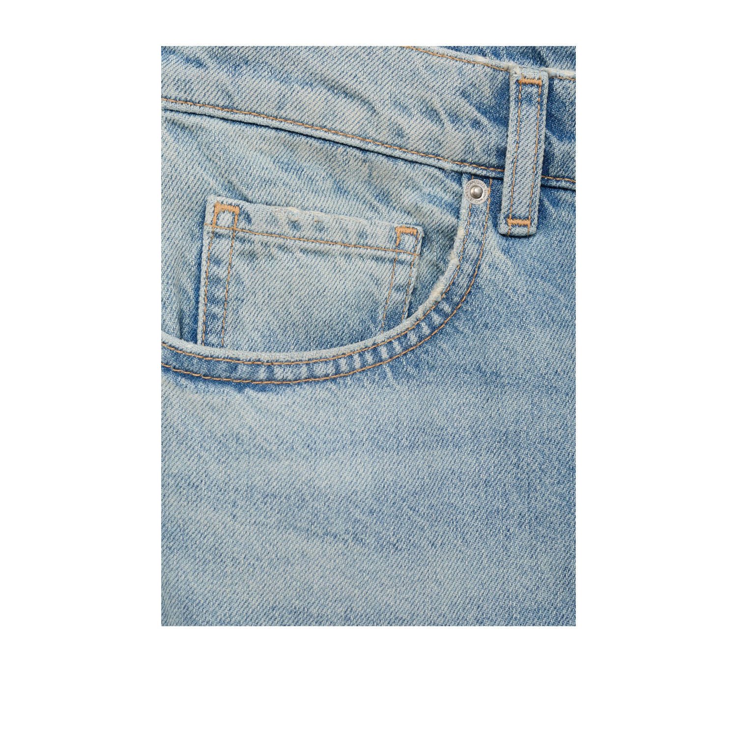 Mango flared jeans light blue denim