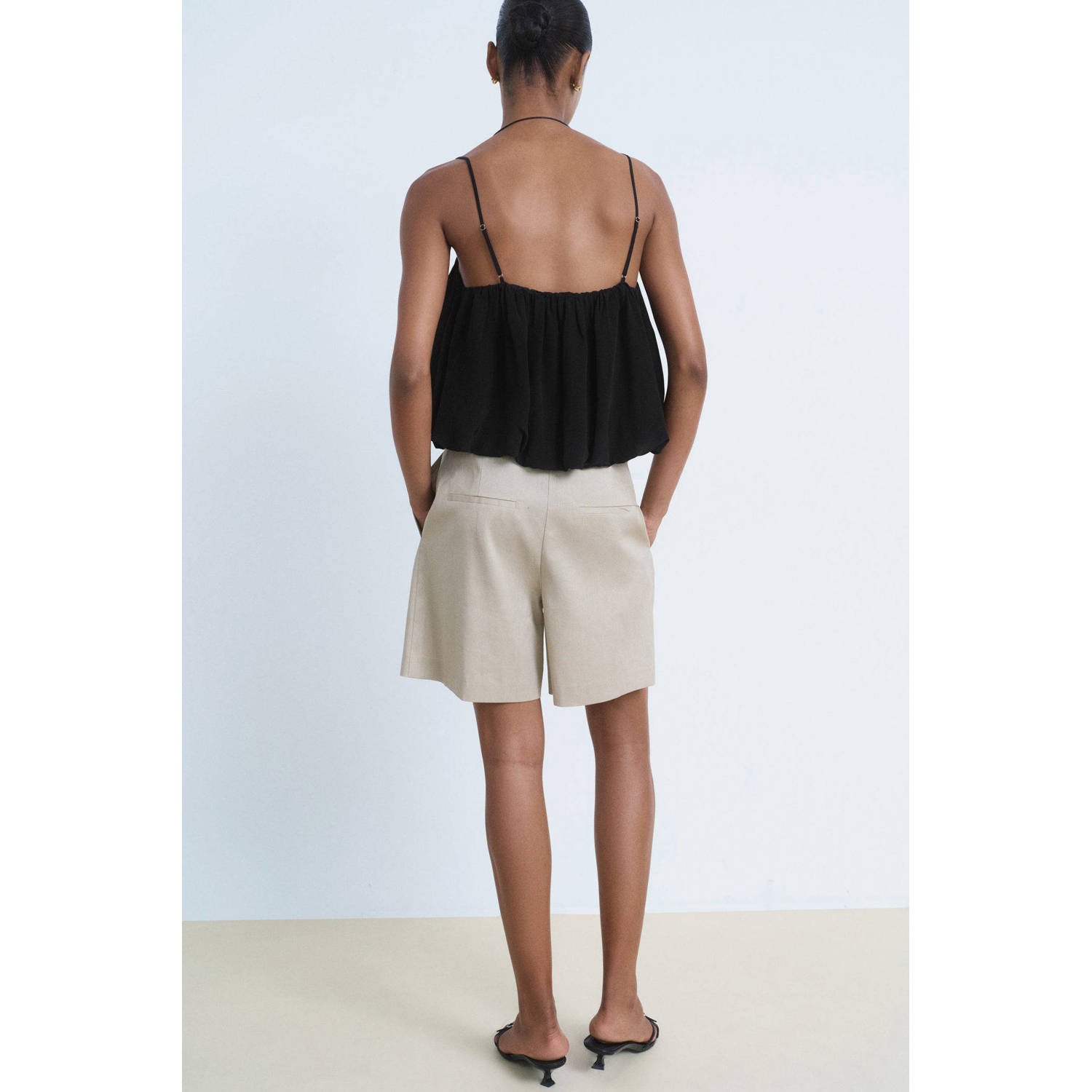 Mango top zwart