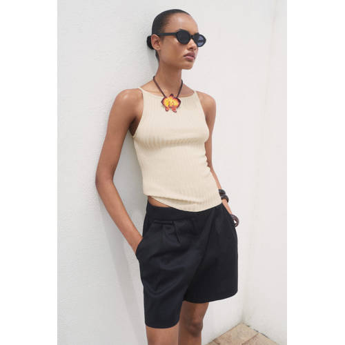 Mango top zand afbeelding