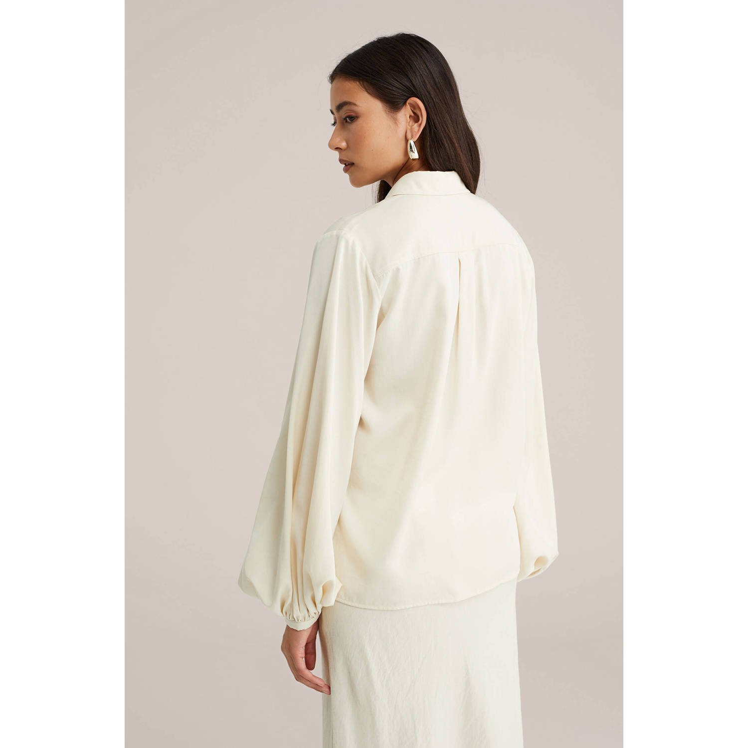 WE Fashion WE STUDIO blouse ecru