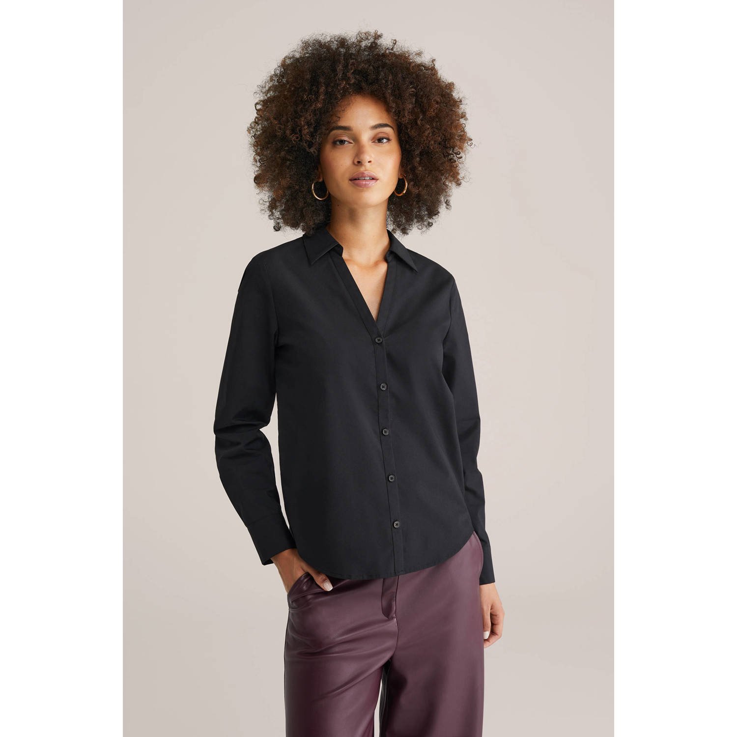 WE Fashion blouse zwart